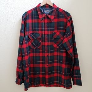Vintage Pendleton Kilgore Tartan Virgin Wool Shirt